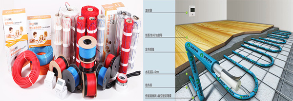 電地暖示意圖 電地暖示意圖