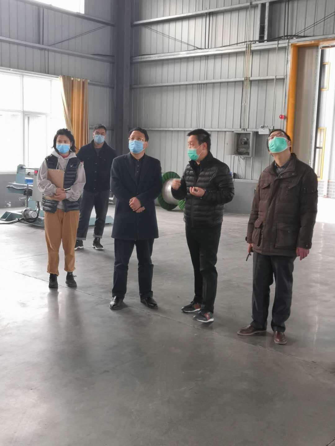 方縣長考察環(huán)瑞 方縣長考察環(huán)瑞