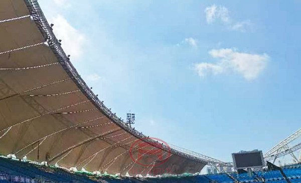 蕪湖奧體中心索膜飄蓬電伴熱融雪 蕪湖奧體中心索膜飄蓬電伴熱融雪