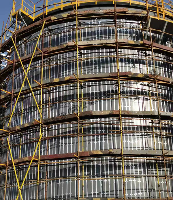 儲油罐電伴熱帶安裝圖片 儲油罐電伴熱帶安裝圖片